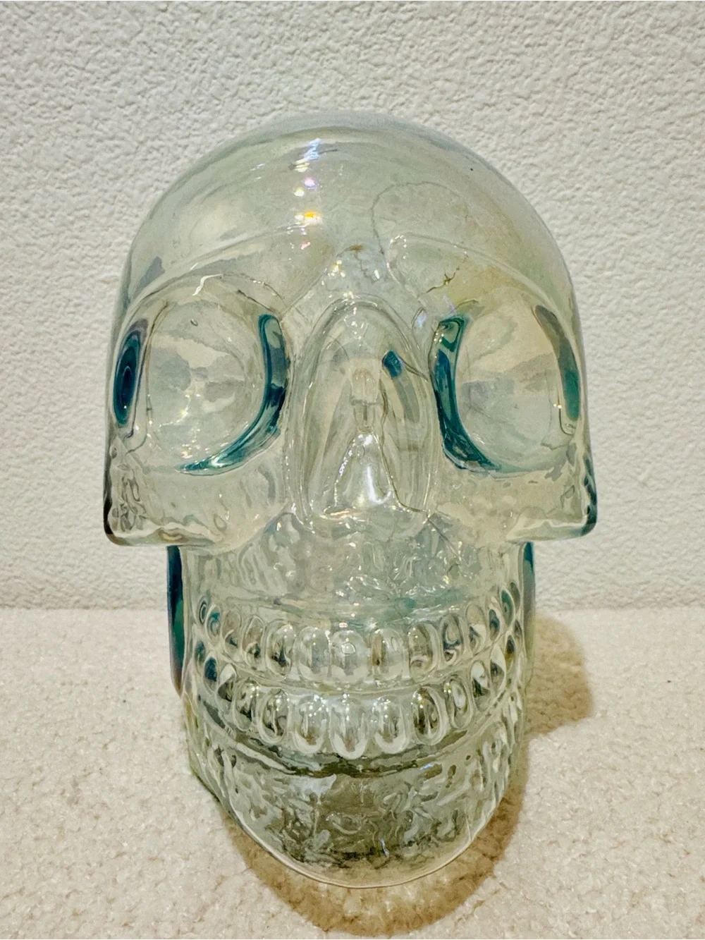 Luster Glass LED Skull  - LUX Halloween decor